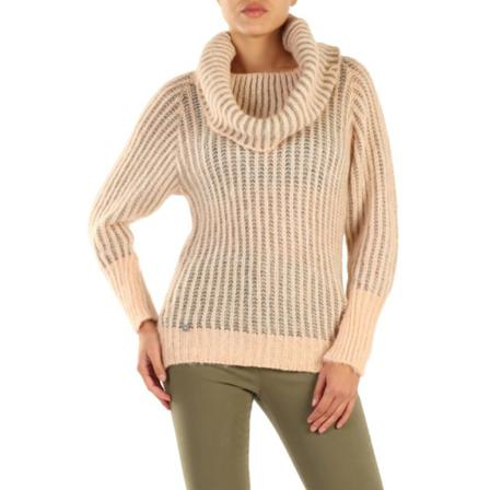 Manila Grace, Turtlenecks Roze, Dames, Maat:XS