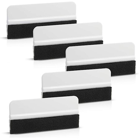 5 stk. spartel med fiberkant til bilvinylindpakning, holdbar Wi