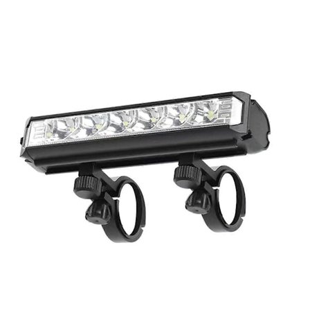 Sähköpotkulaudan etu-LED-valo 4000mAh vedenpitävä taskulamppu USB ladattava polkupyörän valo - WELLNGS