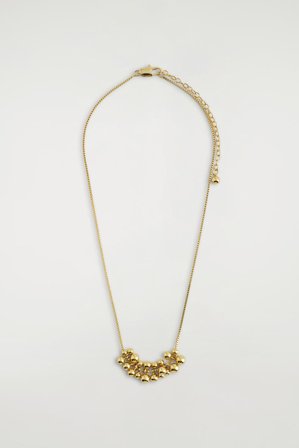 COS Women's Cluster Necklace in Gold-coloured