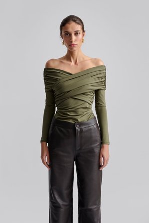 Malina - Siri top - M - Olive