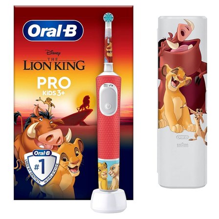 Oral-B Oral-B Pro Kids / Børn Løvernes Konge Elektrisk tandbørste Kids / Børn Pro, Medicin & Pleje, Tandbørster, El-tandbørster
