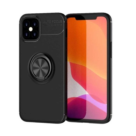 iPhone 12 Pro Max Praktisk Stöttåligt Skal med Ringhållare V3