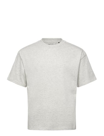 Weekday Great Boxy Heavyweight T-Shirt - Grey - XL