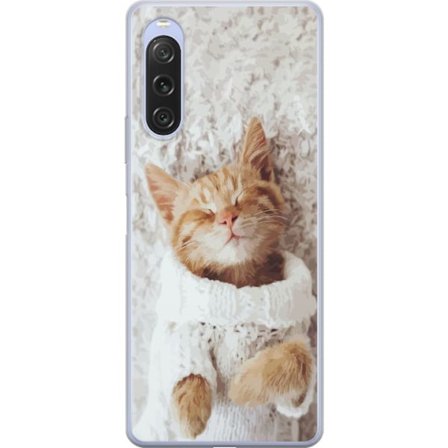 Yhteensopiva Puhelinkuori Sony Sony Xperia 10 V Kissa