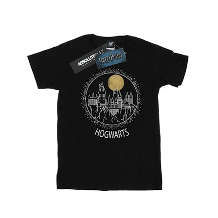 Harry Potter T-shirt för flickor Hogwarts Circle i bomull 7-8 år Bla