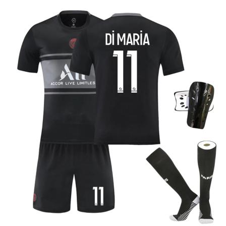 Paris 2 Borta Fotbollströja Set-svart 20