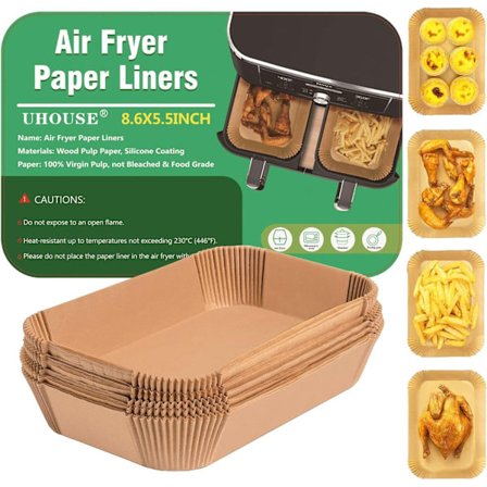 100-pack Luftfritöspapper