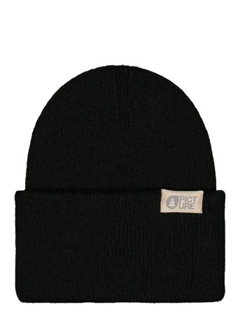 PICTURE ORGANIC CLOTHING Mayoa Beanie - Black - ONE SIZE