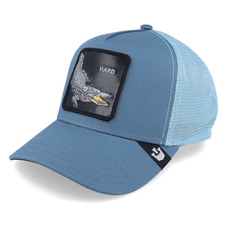 Goorin Bros. - Blå trucker Caps - Premium Alligator Sky Trucker @ Hatstore