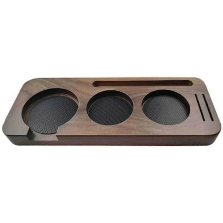 58 mm Tre Stasjon For Kaffetamper I Tre, Stativ For Portafilter, Trykkstativ, Espresso Distributør