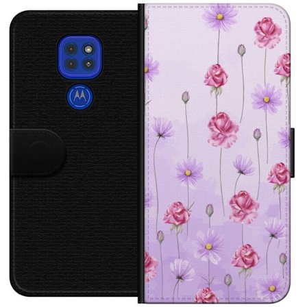 Yhteensopiva Lompakkokotelo Motorola Moto G9 Play Petal Reverie Lilac Mist