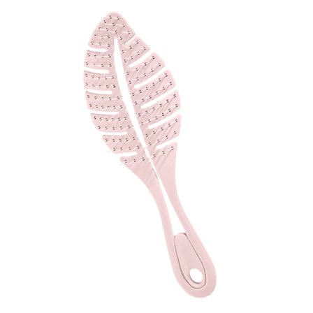 Mote bladkam med komfortabelt grep, hodebunnsmassasjebørste for enkel flokeløsning av vått eller tørt hår i alle omgivelser