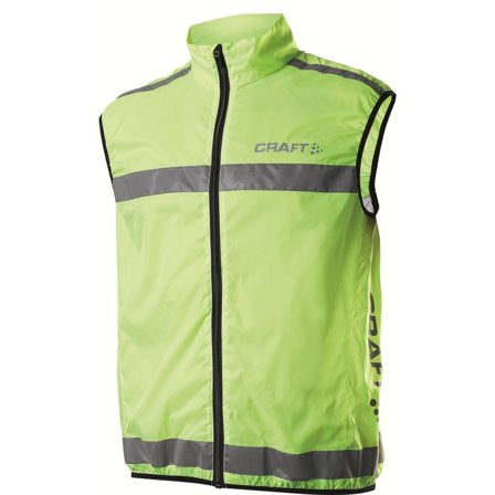 Craft Active Run Safety Vest unlined vests Yellow XL