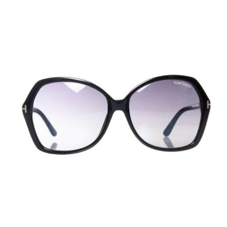 Tom Ford Pre-owned, Pre-owned Plasticsunglasses Zwart, Dames, Maat:ONE Size