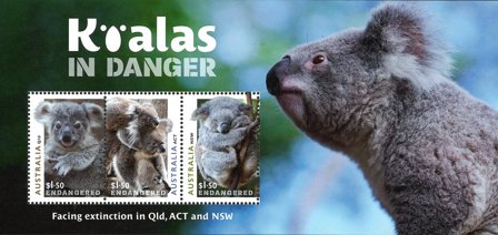 Australien - Koala beskyttelse - Postfrisk miniark
