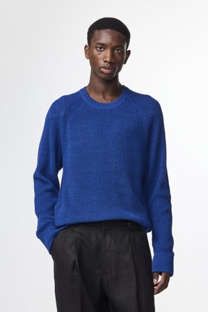 NN.07 Jacobo 6470 Sweater Male Blue Cotton