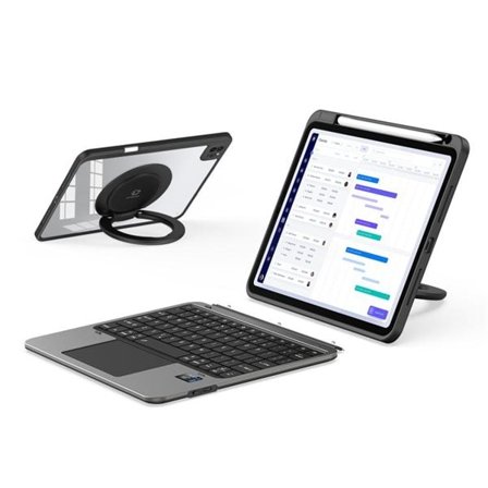 Avtagbart tangentbordsfodral till iPad Pro 11 2020 / 2021 / 2022 - Svart