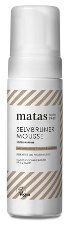 Matas Striber Selvbruner Mousse Uden Parfume 150 ml, Skincare, Solpleje, Selvbruner