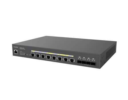 ENGENIUS Switch full managed Layer2+ 12 Port • 8x 10 GbE • PoE Budget 420W • 8x PoE bt • 4x SFP+ • 13 • ECS5512FP • EnGenius Cloud- USED
