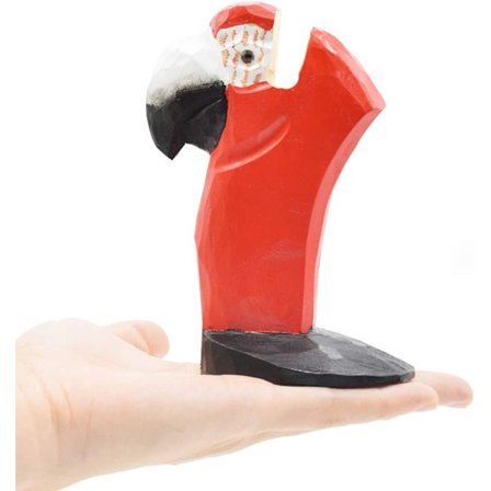 Håndlavet træ dyrebrillerholder til hjem, kontor, dekoration