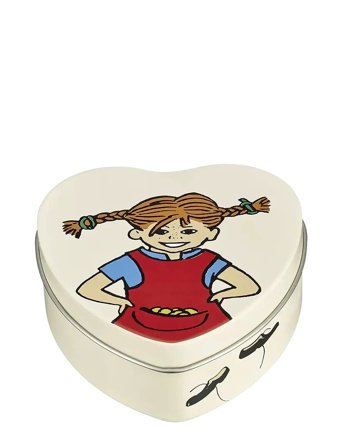 Muurla | Pippi Tin Box Be More Pippi 10Cm | 10X10X4CM