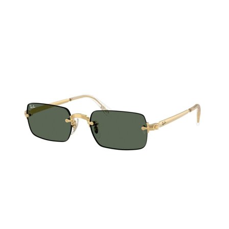 Ray-Ban -Aurinkolasit - Gold Rectangular - Ray-Ban RB3928 001/71 5420