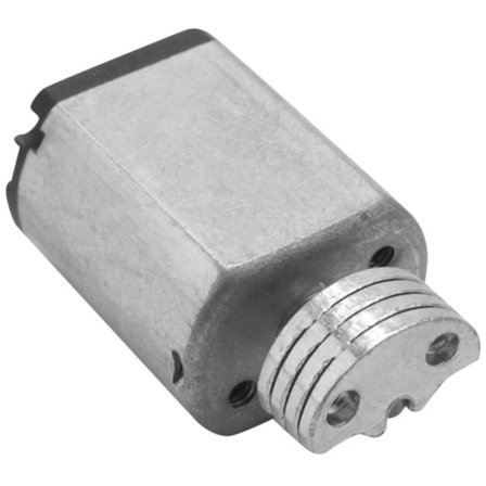 Dc 1.5v-9v 0.08a 3200rpm Vibrationsmotor, 18x15x12mm Sølv