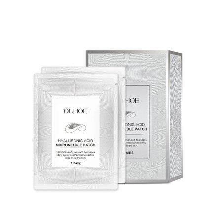 Ouhoe Hyaluronsyra Vårdplåster Återfuktar Och Stramar Åt Huden Runt Ögonen, Gör Den Elastisk Och Återfuktad. Ögonvårdsmask