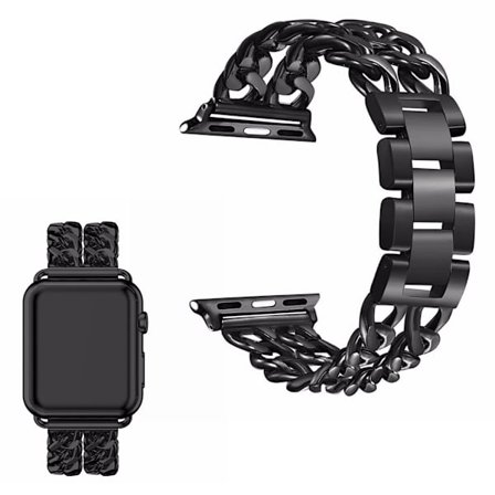 Apple Watch Series 6 / 5 40mm stainless steel watch band - Black