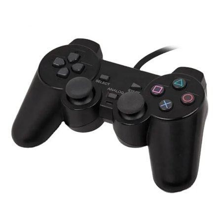 Playstation 2 -ohjain, musta{FY}