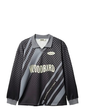 Woodbird Wbkai L/S Sport Tee - Grey - L