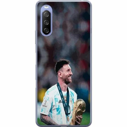 Sony Xperia 10 Iii Lite Genomskinligt Skal Messi