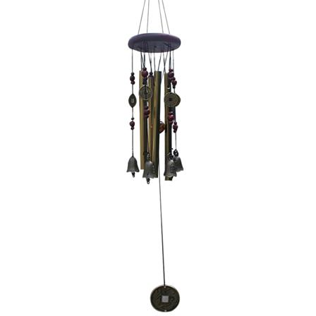 Utomhus Wind Chimes Yard Antik Trädgård Rör Bells Koppar Hem