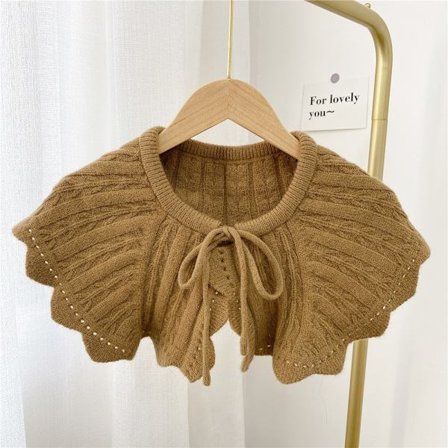 Avtagbar krage False krage BRUN