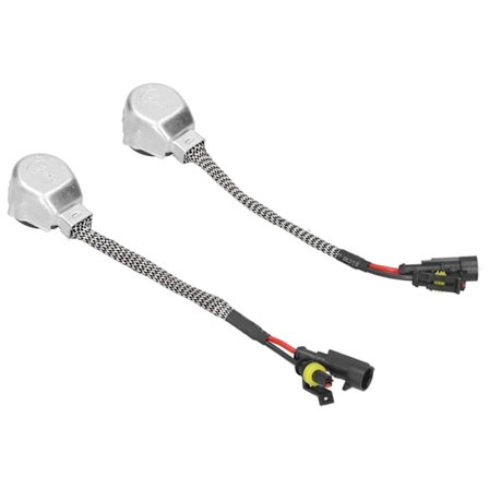 2 stk Lampholder Adapterkabel Sokkelkontakt Konverter for Xenon HID Pære D2S/D4S Ballaster