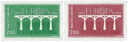 Fransk Andorra - YT 329-30