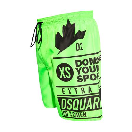 Dsquared2 Beachwear Grøn, Herre Badeshorts, Størrelse: L
