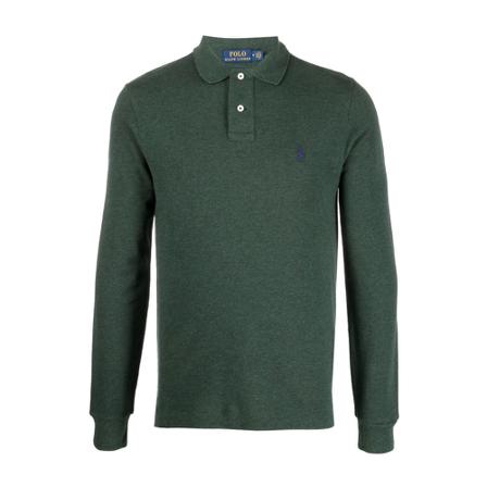 Polo Ralph Lauren Long Sleeve Slim Polo Grøn, Herre