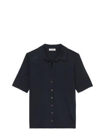 T-Shirts Short Sleeve Navy Marc O'Polo