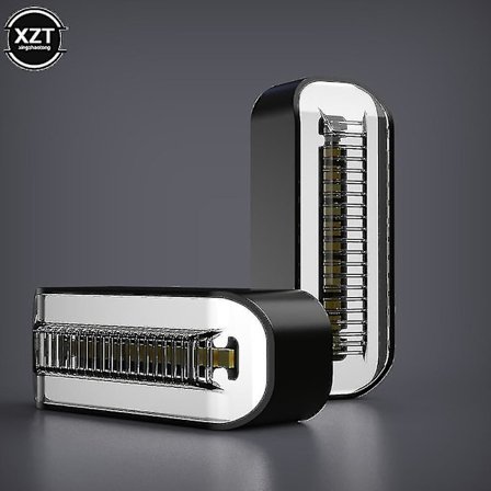 Universal LED Motorcykelblinkers 12V IP68 Vattentät Flytande Vatten DRL Stopp Baklampa Indikator Blinkers Ljus Tillbehör