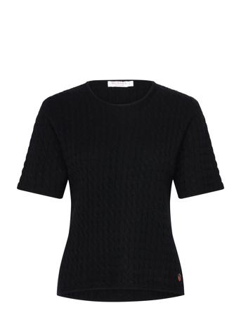 Leona Top Designers Knitwear Jumpers Black BUSNEL