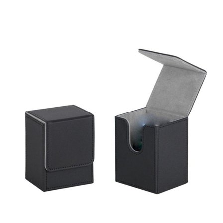 Spel MTG Trading Card Holder Deck Box SVART SVART