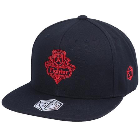 Critiql Hit - Svart snapback Keps - Fighter Class Emblem Black Snapback @ Hatstore