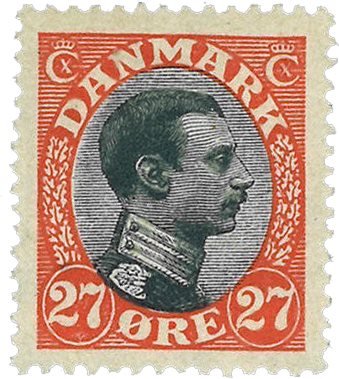 Danmark 1918 - AFA 102 - Ubrugt