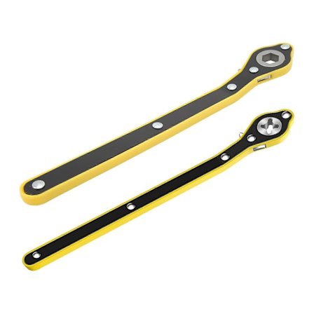 2 stk. Jekk-nøkkel for bil, arbeidsbesparende dekk- og hjulmuttertrekker, reparasjonsverktøy for biler, SUV-er og lastebiler