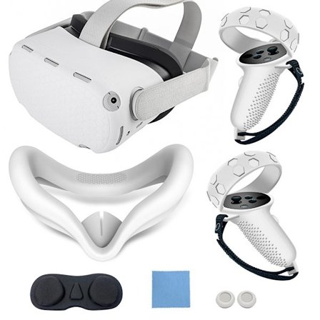 6PCS För Oculus Quest 2 Controller Silikonfodral