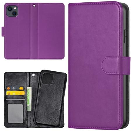 iPhone 15 Plus - Lommebok Deksel Lilla