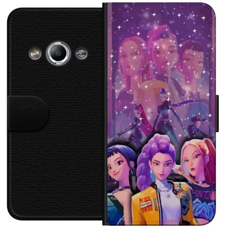 Kompatibelt Lommeboketui til Samsung Galaxy Xcover 3 Kpop Demon Jegerne Zoey Mira Aya Frontline Stjerner Forente Magi