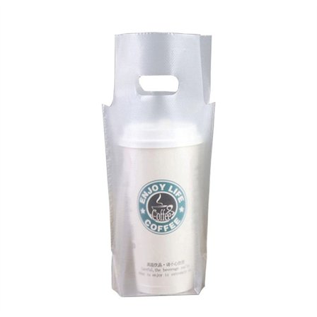 100 st/ Set Dryckehållare för leverans Handtag Drinking Poly